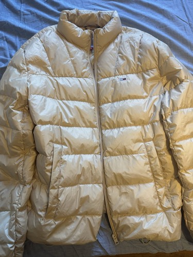 Tommy jeans daunenjacke beige - tommy,