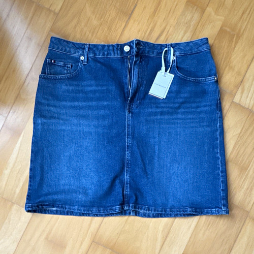 Damen mini jeansrock kurz aus - mini,