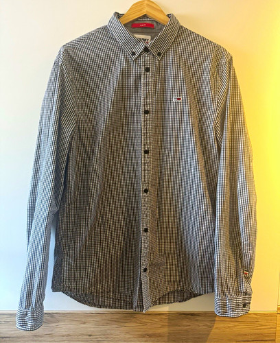 Tommy jeans herrenhemd - jeans, slim